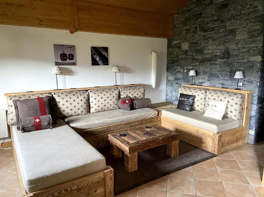 Three Bedroom Apartment, Samoens, Grand Massif Exterior foto